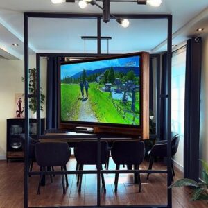 OBROTOWA ŚCIANKA TV